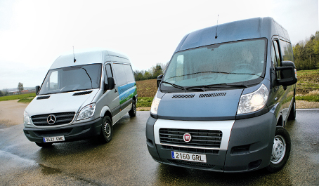 Comparativa Fiat Ducato Mercedes Sprinter