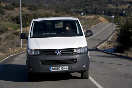 T5 furgón en carretera